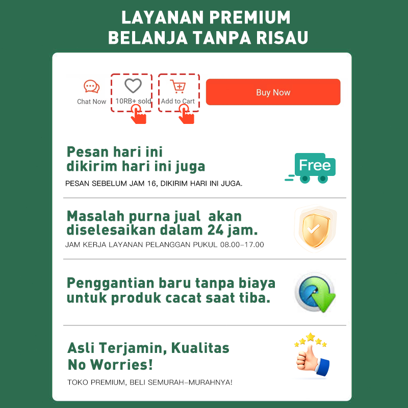 

GARANSI PELAYANAN PASCA-PEMBELIAN TOKO