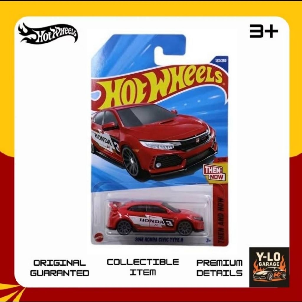 2018 Honda Civic Type R - Hot Wheels