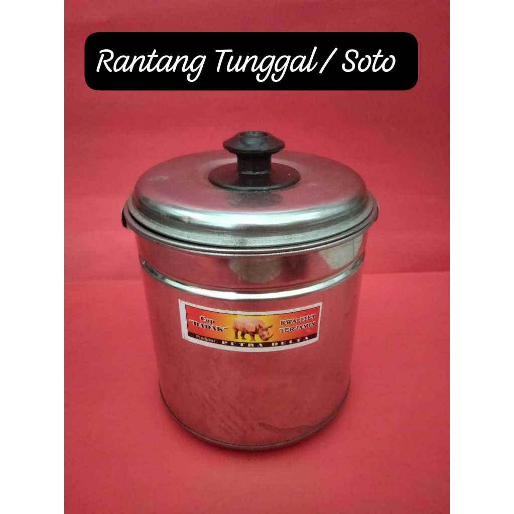 RANTANG SOTO / RANTANG TUNGGAL STAINLESS