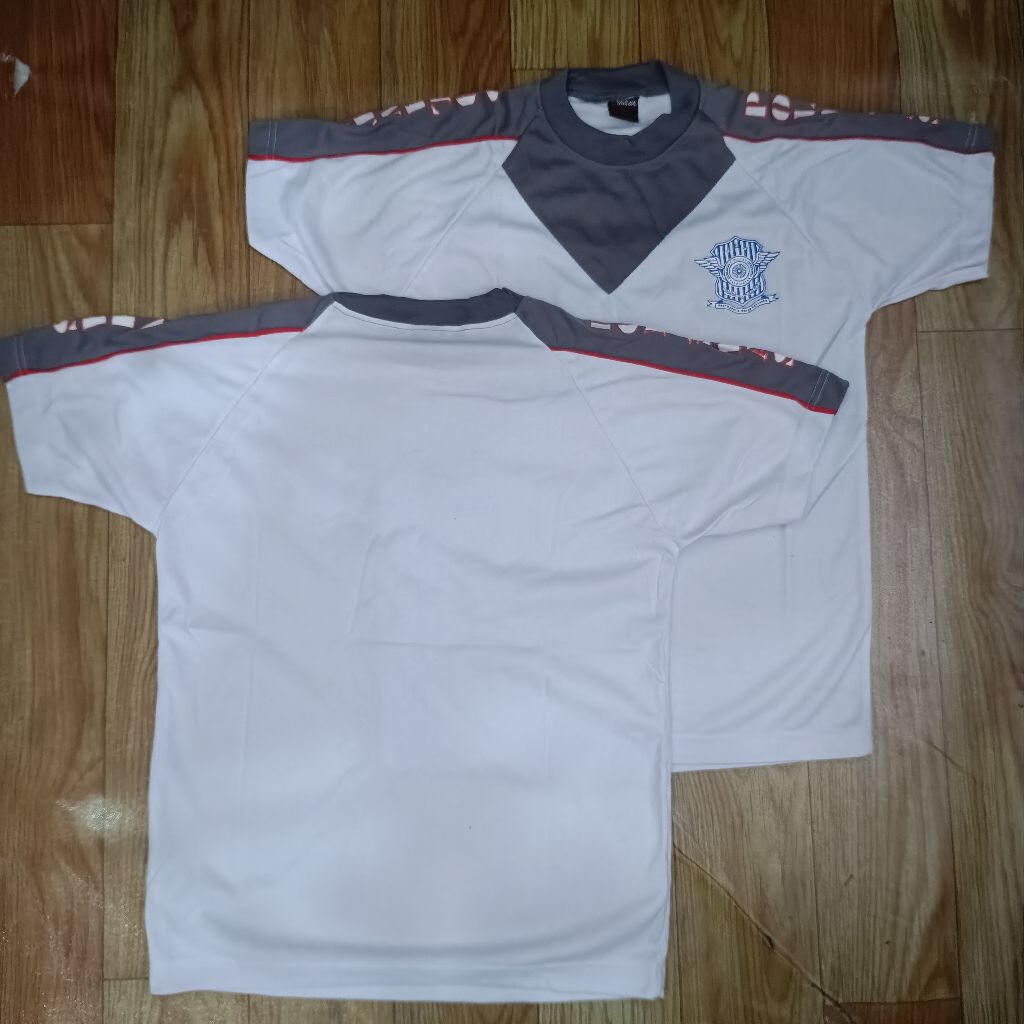 Kaos Putih Lantas Kombinasi / Kaos Putih Lantas / Kaos Polantas