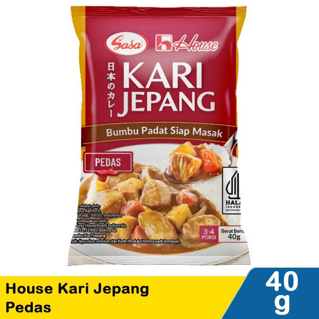 

Sasa House Kari Jepang Pedas 40g
