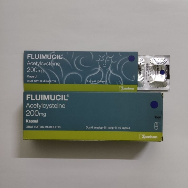 Fluimucil 200 mg Strip 10 kapsul