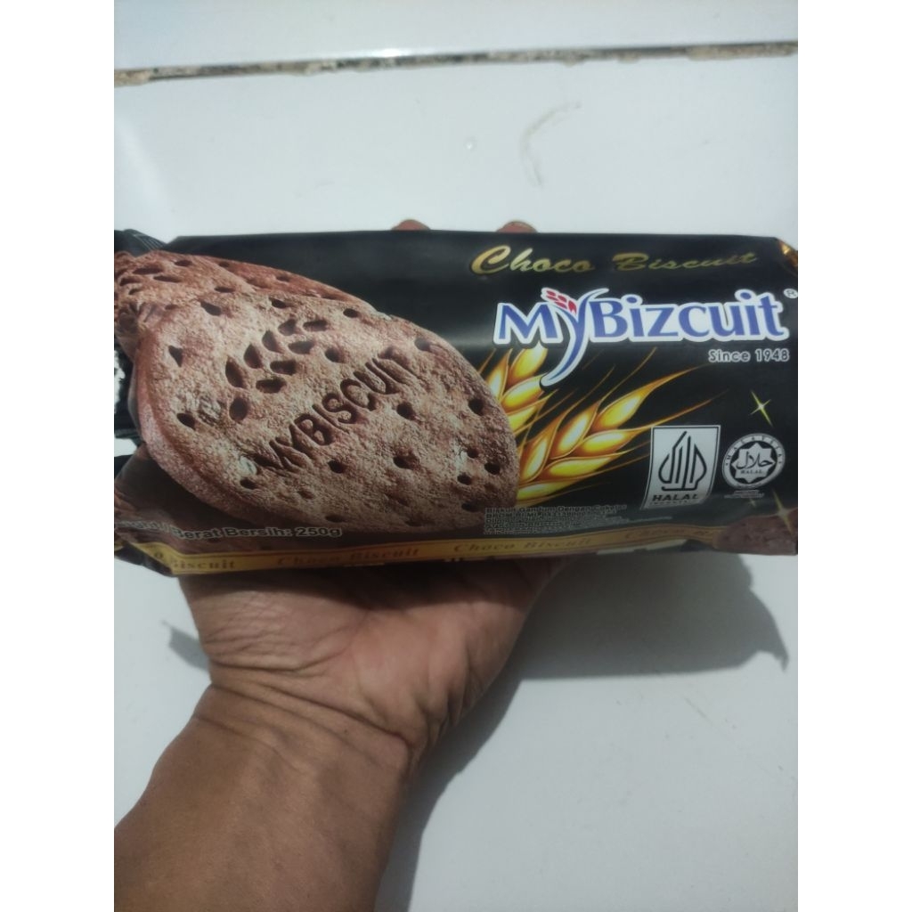 

MyBizcuit gandum Coklat, 250g murah