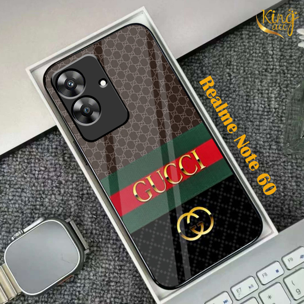 Case Hp Glass Kilau For REALME NOTE 60 - Casing Hp REALME NOTE 60 - K23