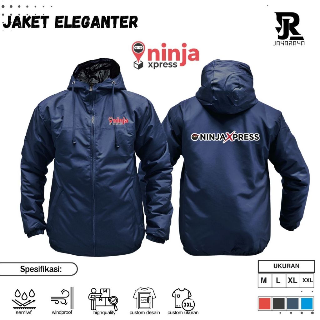 Jaket Parasut Ninja Xpress Semi Waterprooft