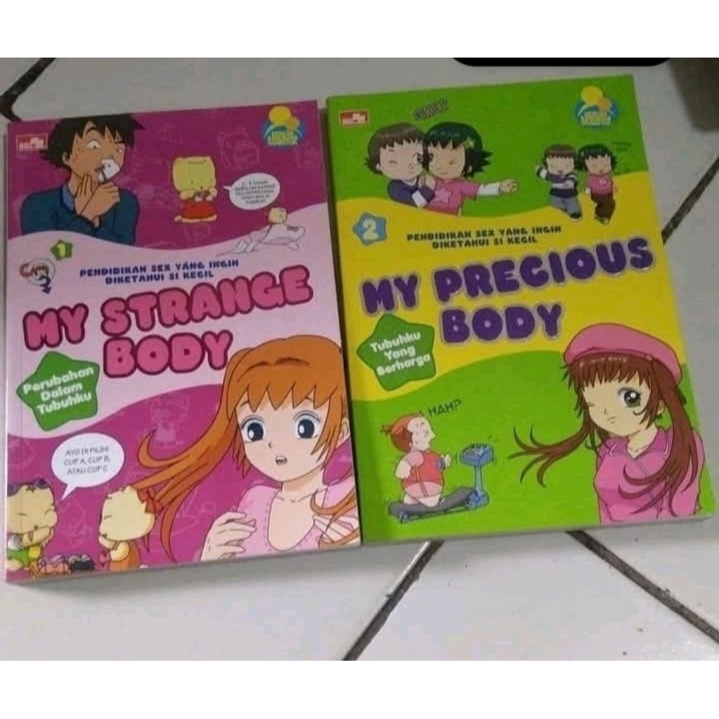 BUKU  MY STRANGE BODY & MY PRECIOUS BODY