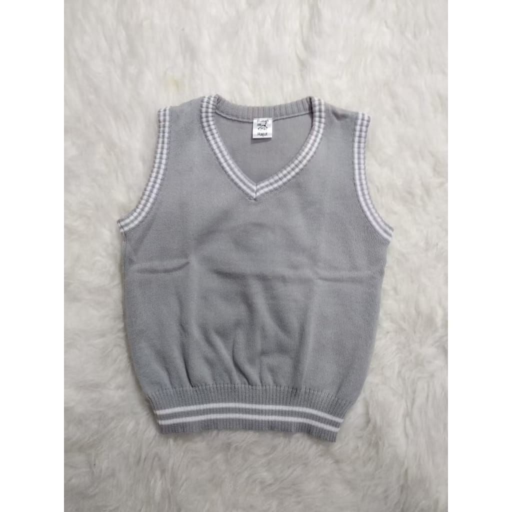 Rompi Rajut Anak Unsinex Laki-Laki Perempuan 3-5 Tahun Rajut Halus Korean Style