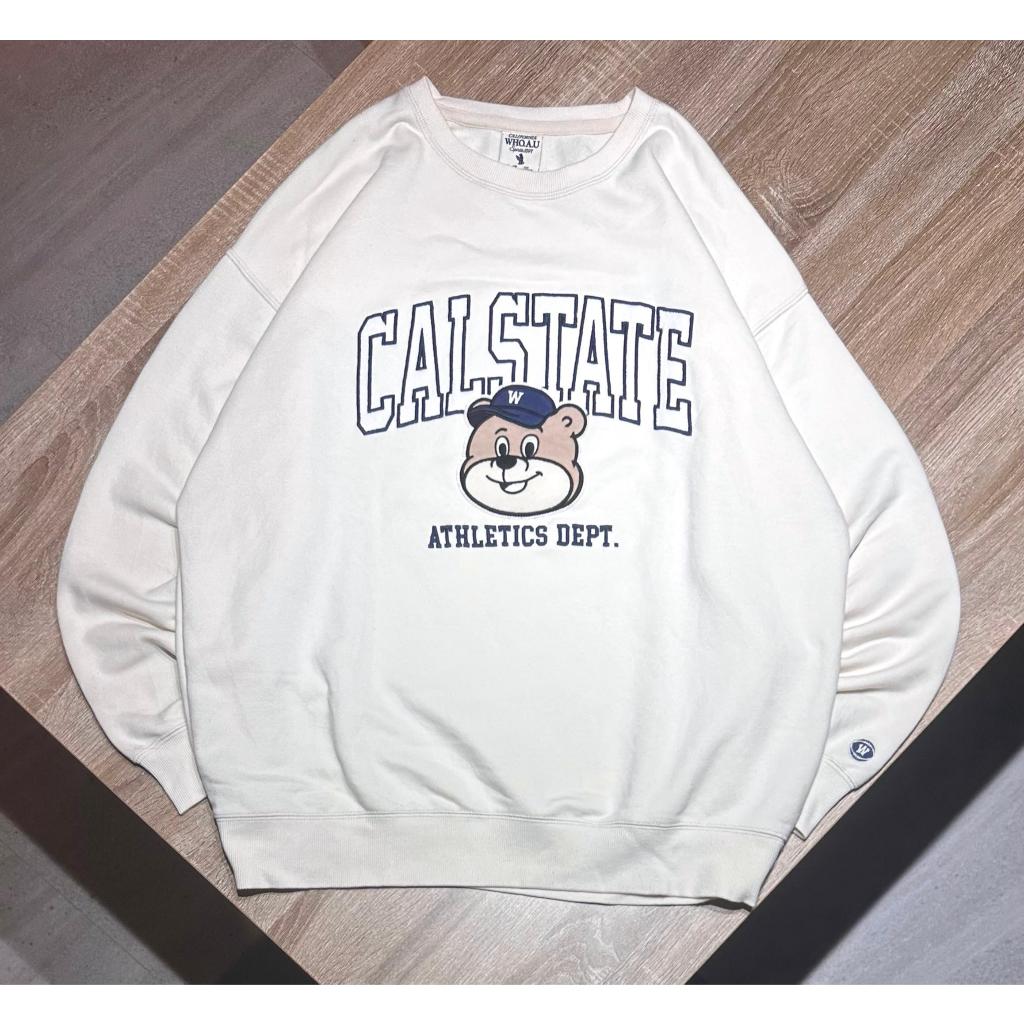 Jaket Sweater Crewneck WHO AU A.U California Calstate Athletics
