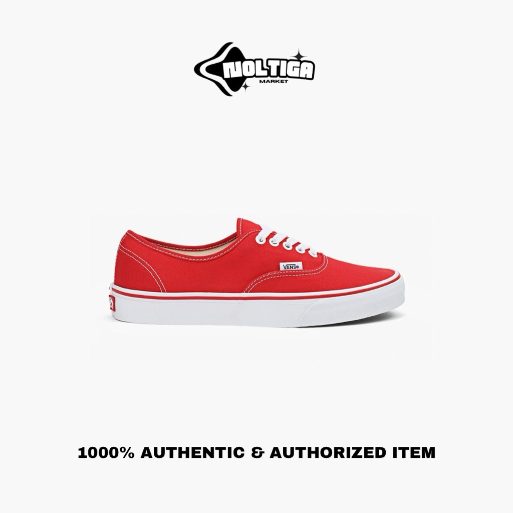 Vans Authentic Classic Red Chilli Original Resmi