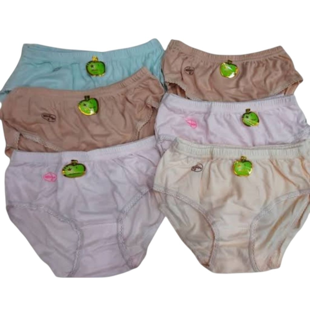 Celana Dalam Wanita Michiyo Bagus Murah S M L XL XXL 3L (1 lusin )