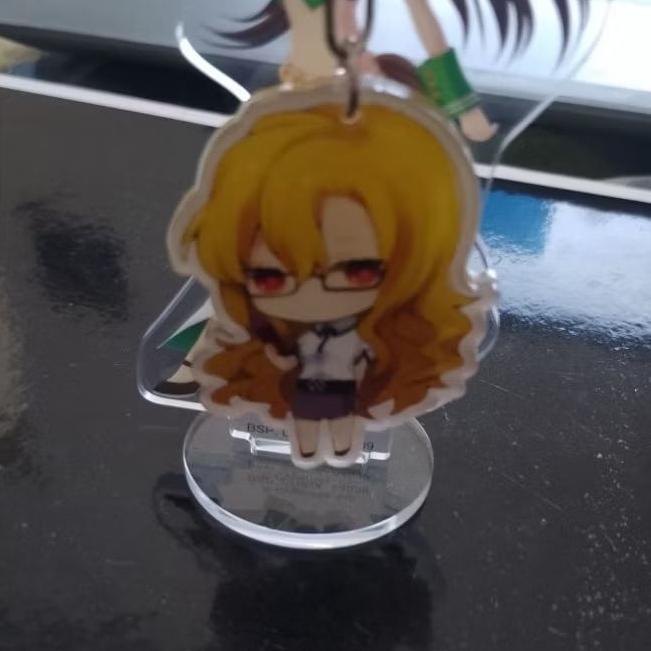 Steins Gate Acrylic Keychain Kiryuu Moeka