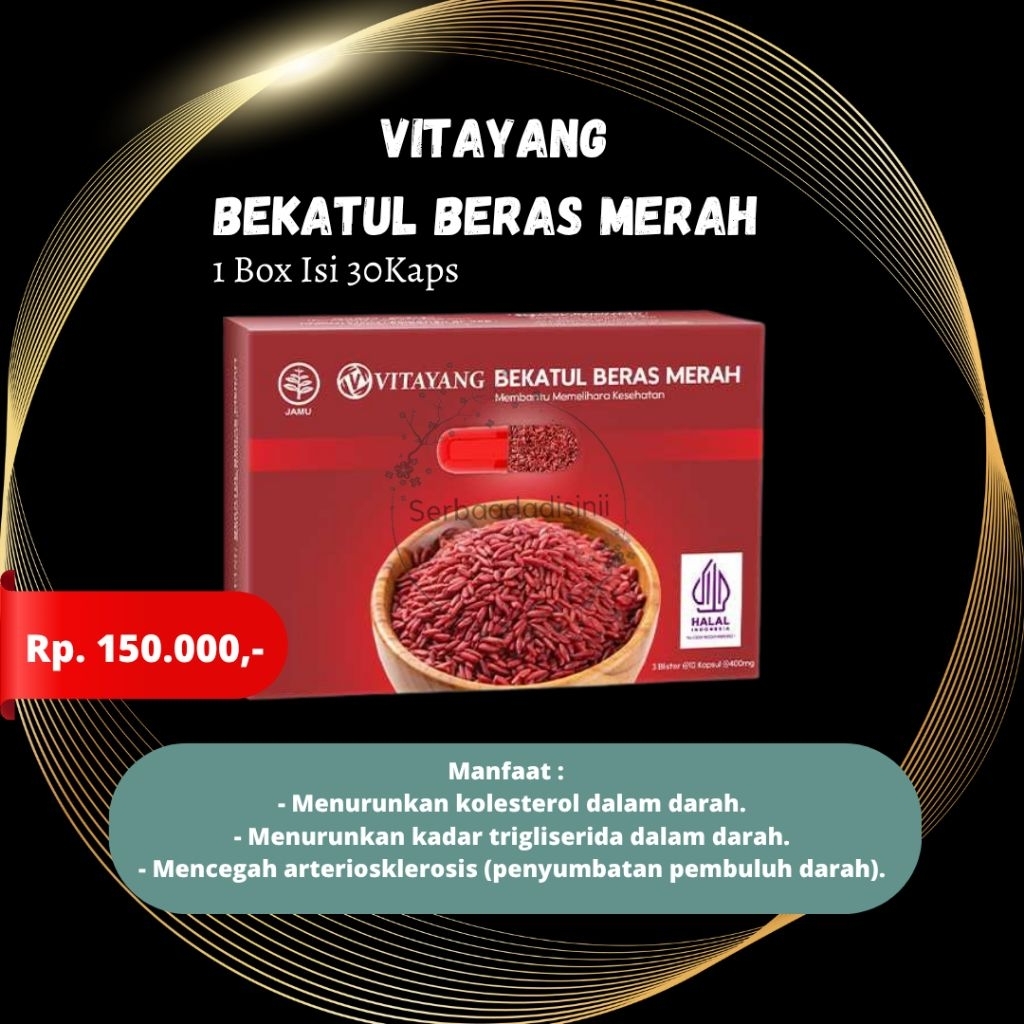 Bekatul Beras Merah Vitayang