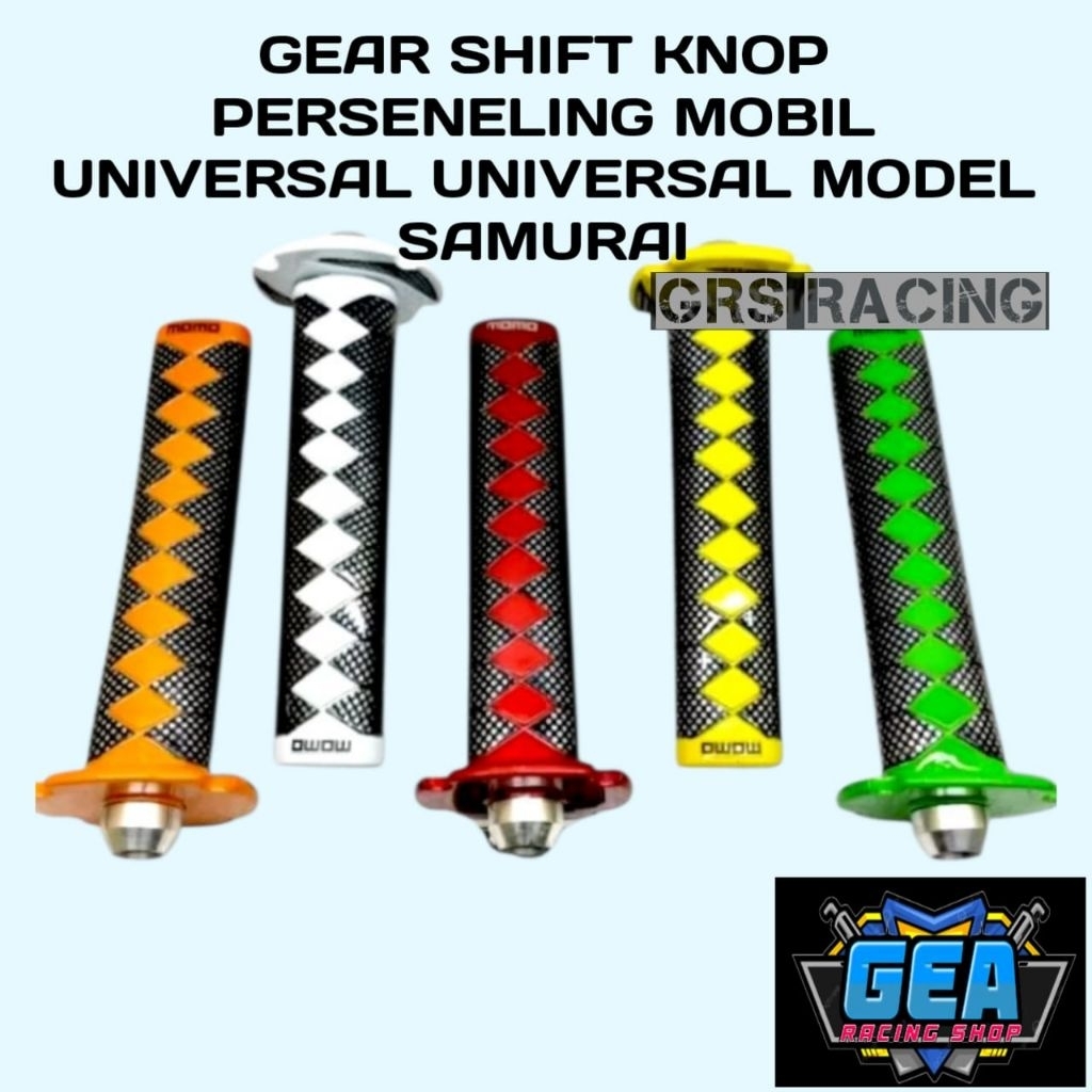 Gear Shift Knob Perseneling Perseneling Mobil Universal Model Samurai Kualitas Terbaik