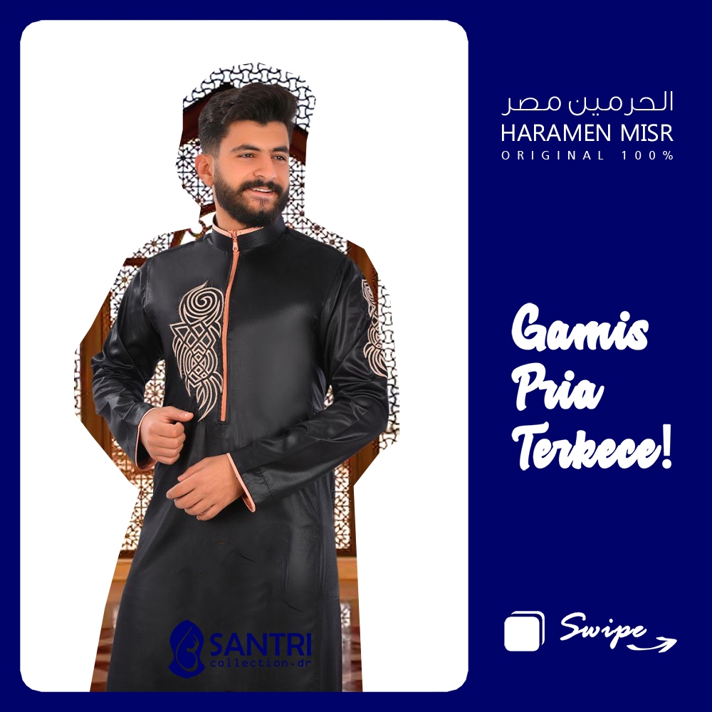 JUBAH AL-HARAMAIN MESIR || JUBAH BORDIR PREMIUM