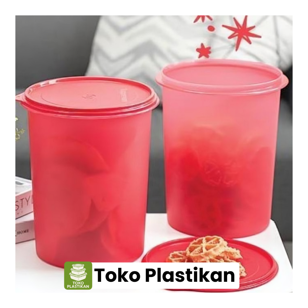 Tupperware Tall Giant Canister 10 Liter - Baru