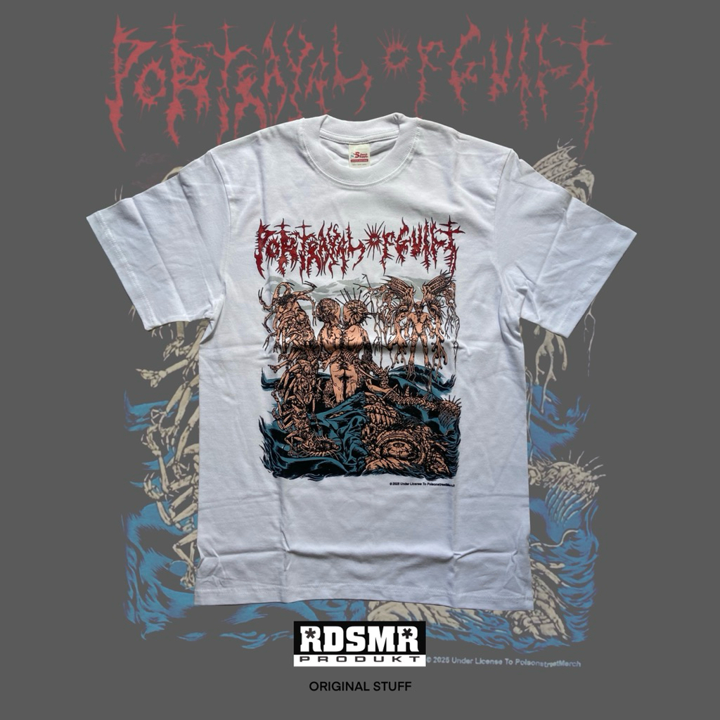 tshirt kaos band portrayal of guilt- dwiky.ka original