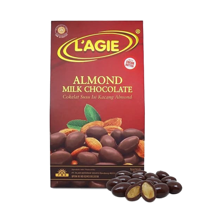 

Lagie Coklat Almond Milk Premium Chocolate 65gr