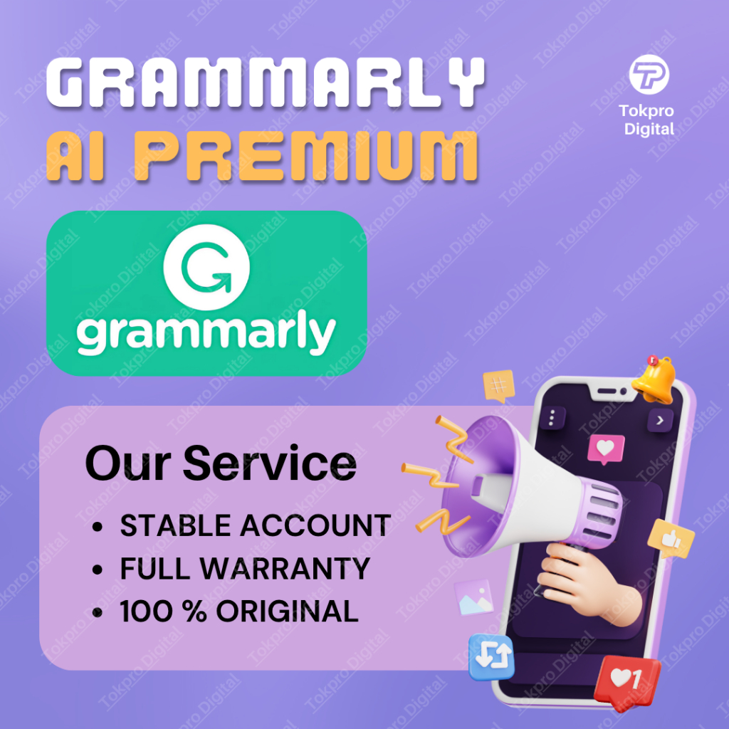 Grammarly Premium Original Full Garansi