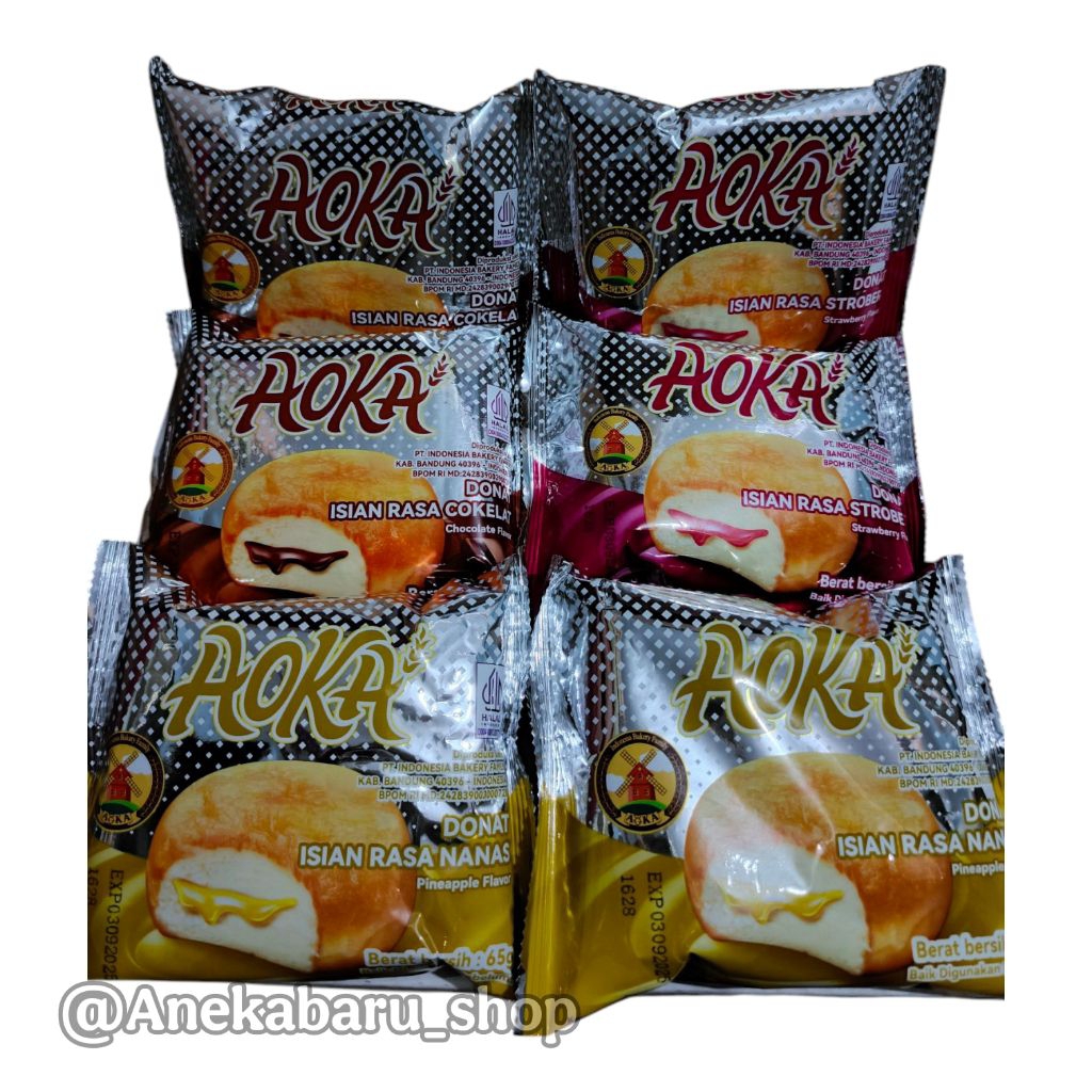 

Aoka DONAT Isian Selai 65g