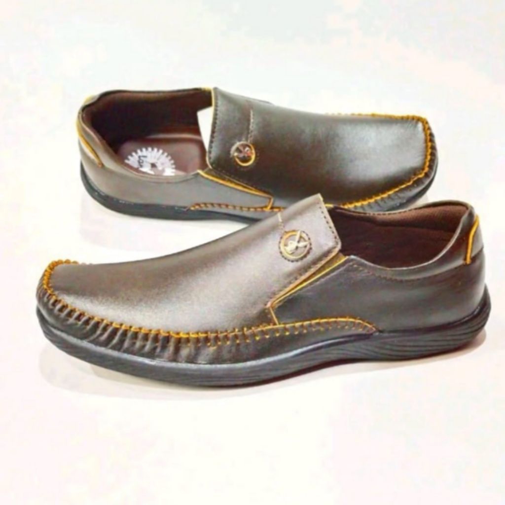 Sepatu Kulit Pria Sepatu Slip On Pria Kulit Asli Original