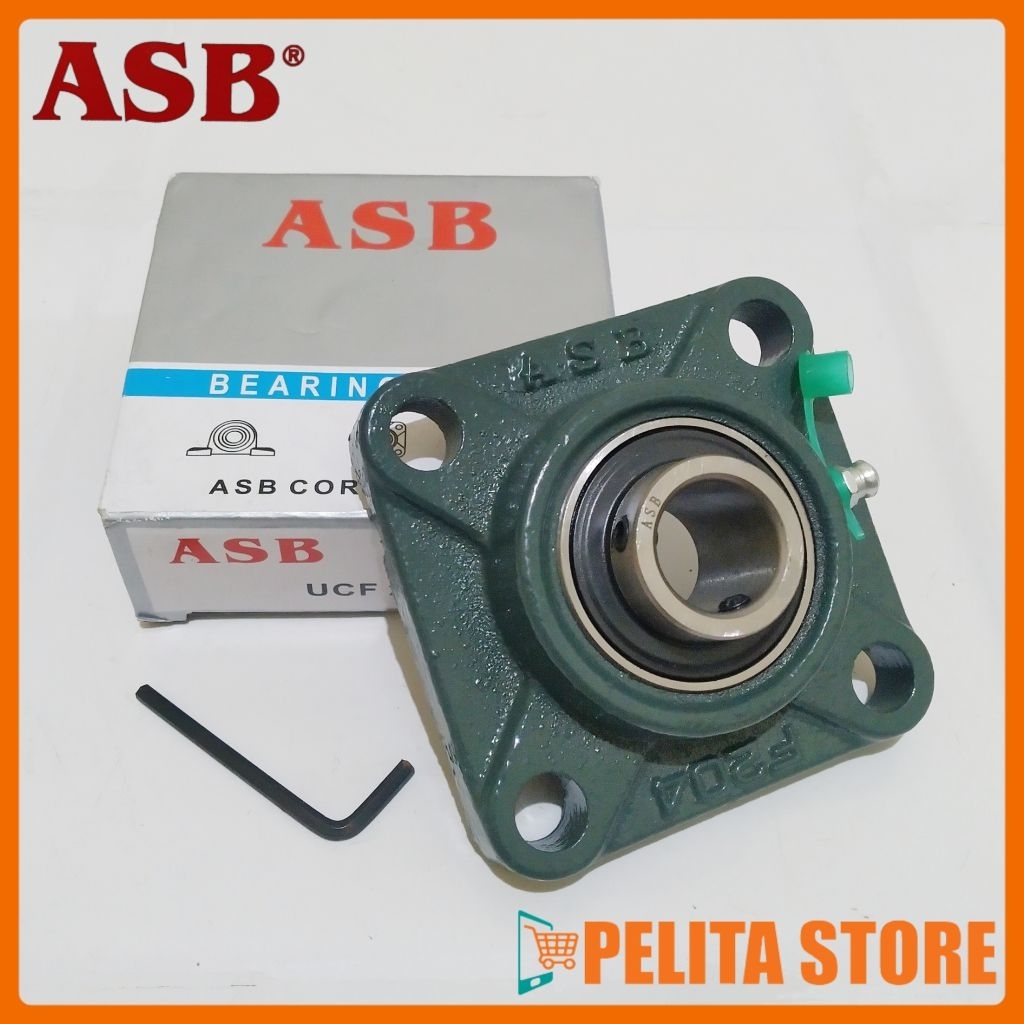 PILLOW BLOCK BEARING UCF 202 (15MM) | UCF 202-10 (5/8" atau 15,875MM) ASB