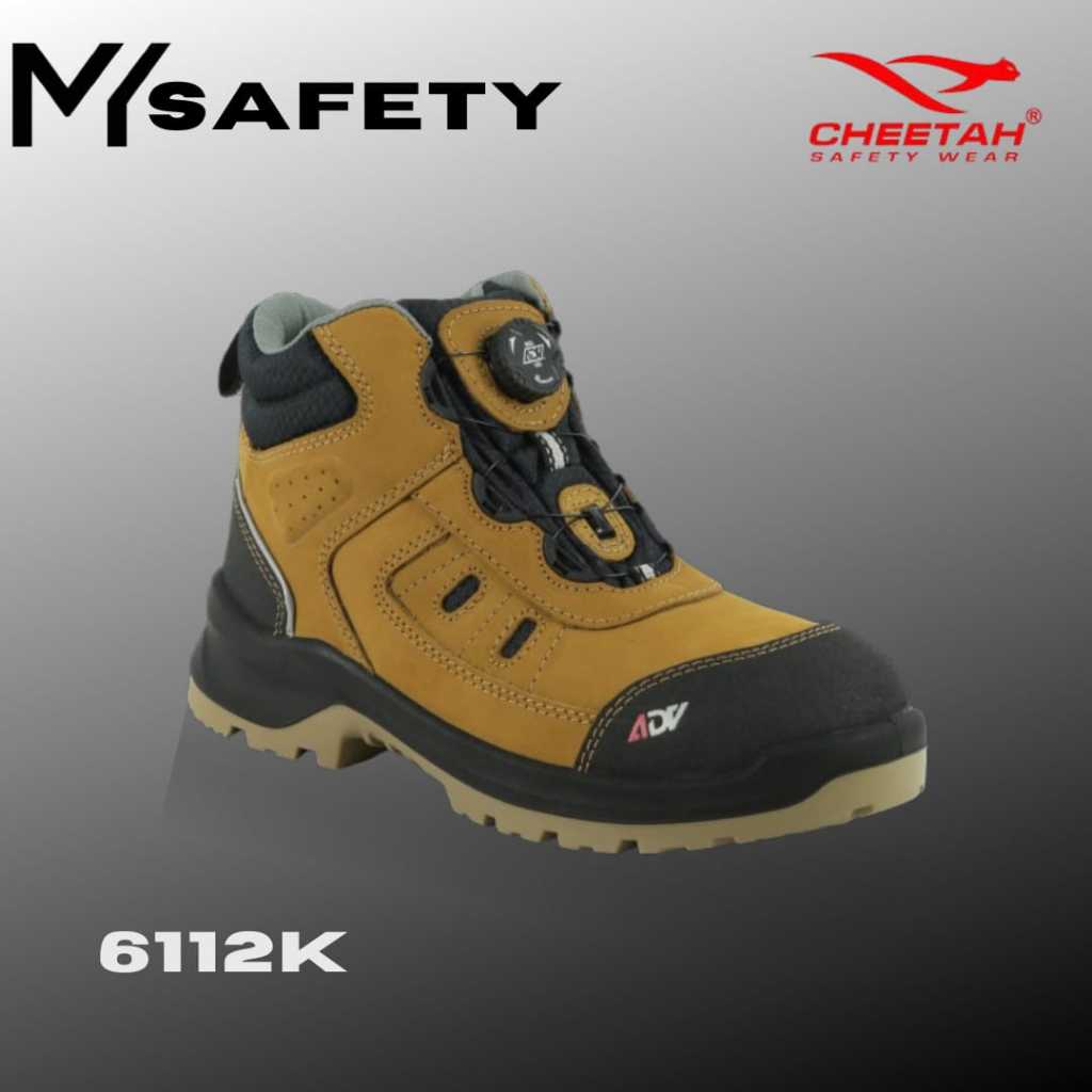 Sepatu Safety Cheetah Jubatus 6112K