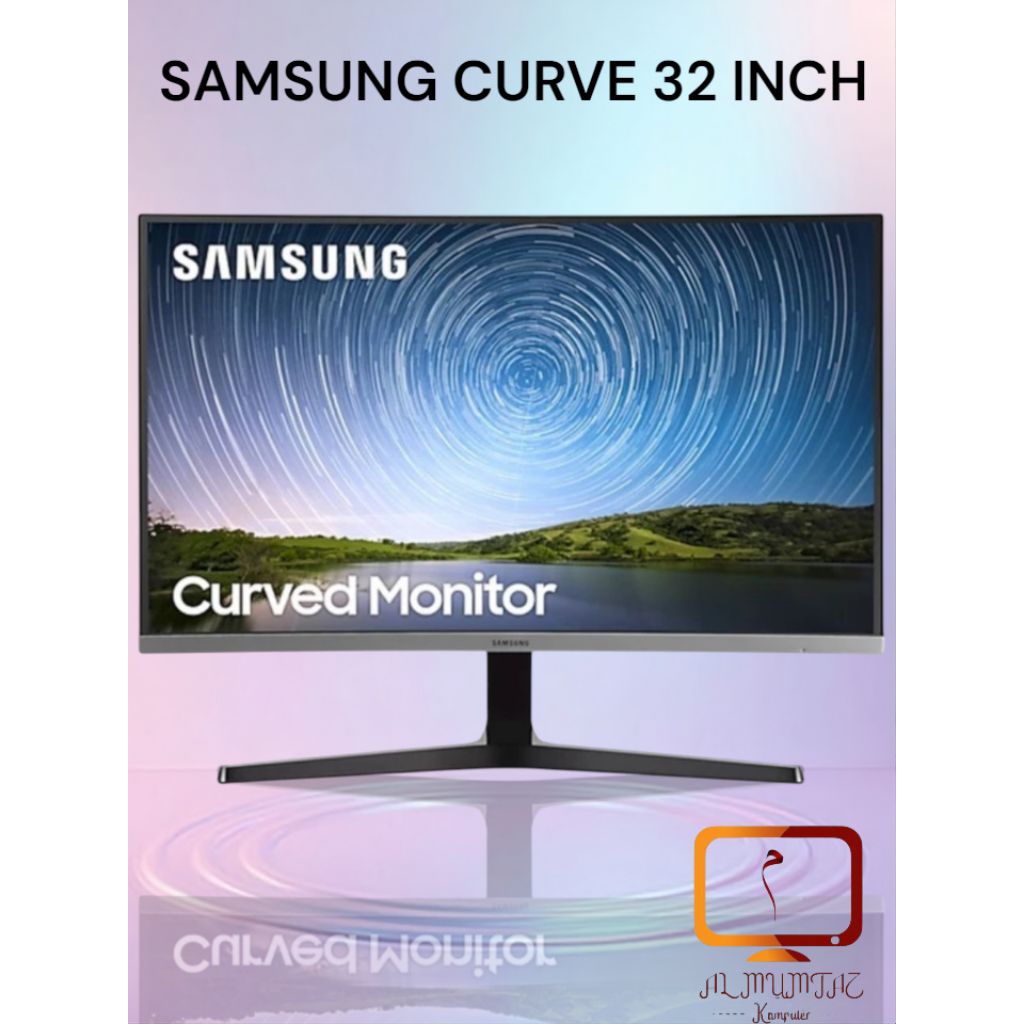 SAMSUNG MONITOR 32INCH CURVE MONITOR LC32R500FHEXXD FULL HD BEZEL-LESS