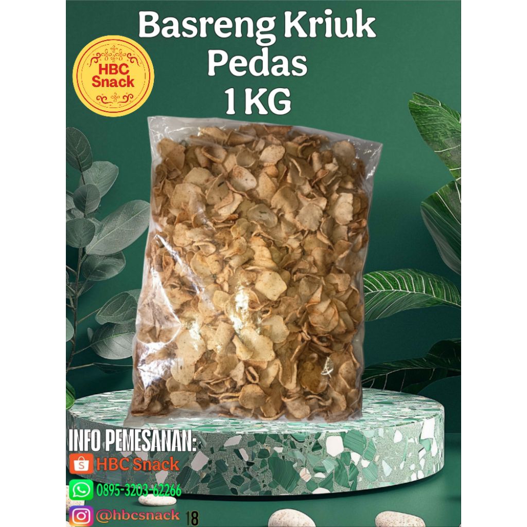 

Basreng Kriuk Varian Pedas