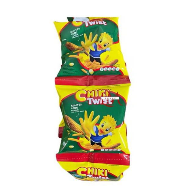 

Chiki Twist 2000 Roasted Corn/Pedas 1 Renceng Isi 10 pcs