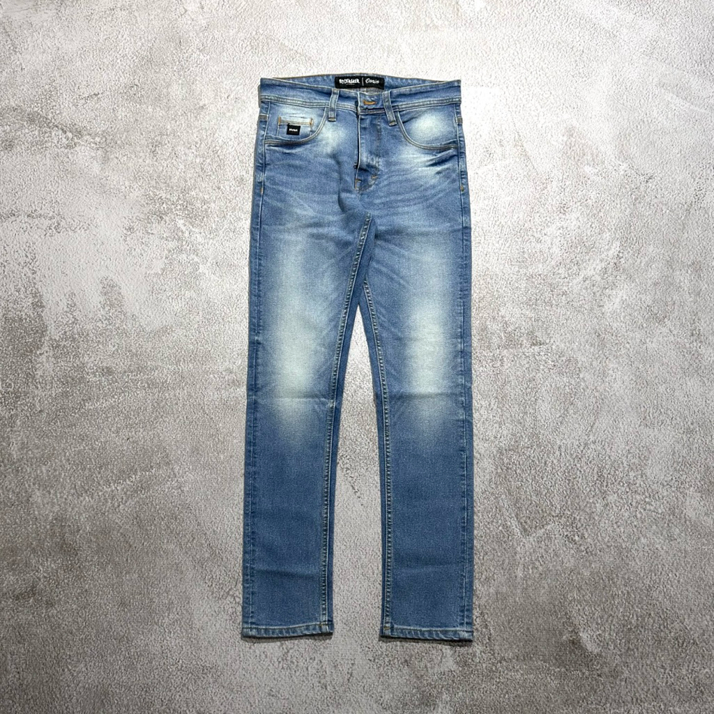 CELANA JEANS DENIM SLIMFIT SELVEDGE ACCENT / BLUE PACIFIC RKMR