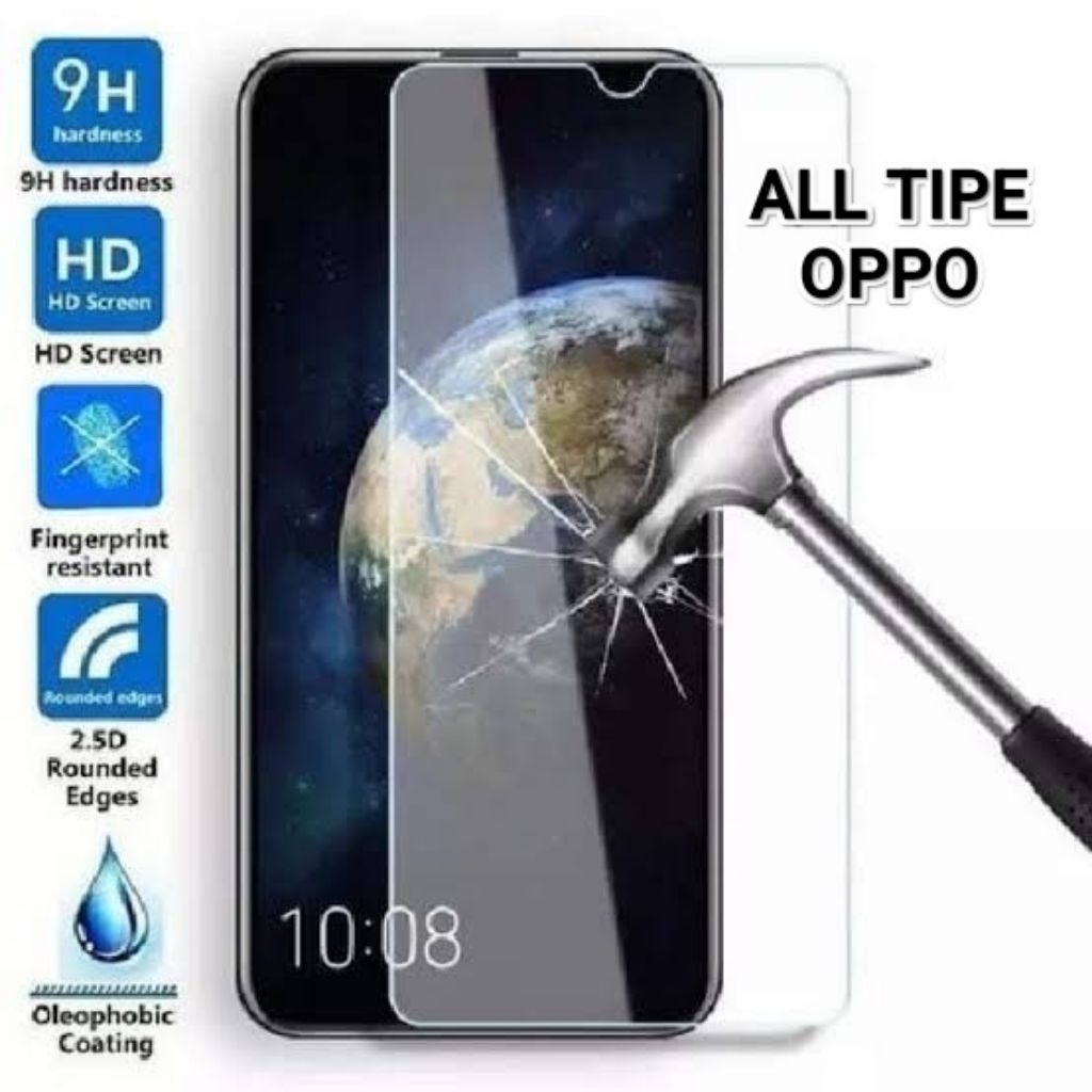 anti gores kaca bening oppo n reno all type tempered glass 1 2 3 4 4f 5 5f 6 7 8 8T 11f 12f 13f 14f 