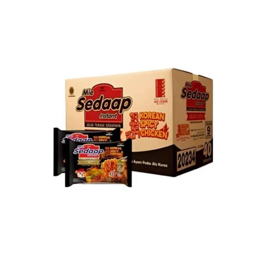 

Mie Sedaap Korea Selection korean Spicy Chicken