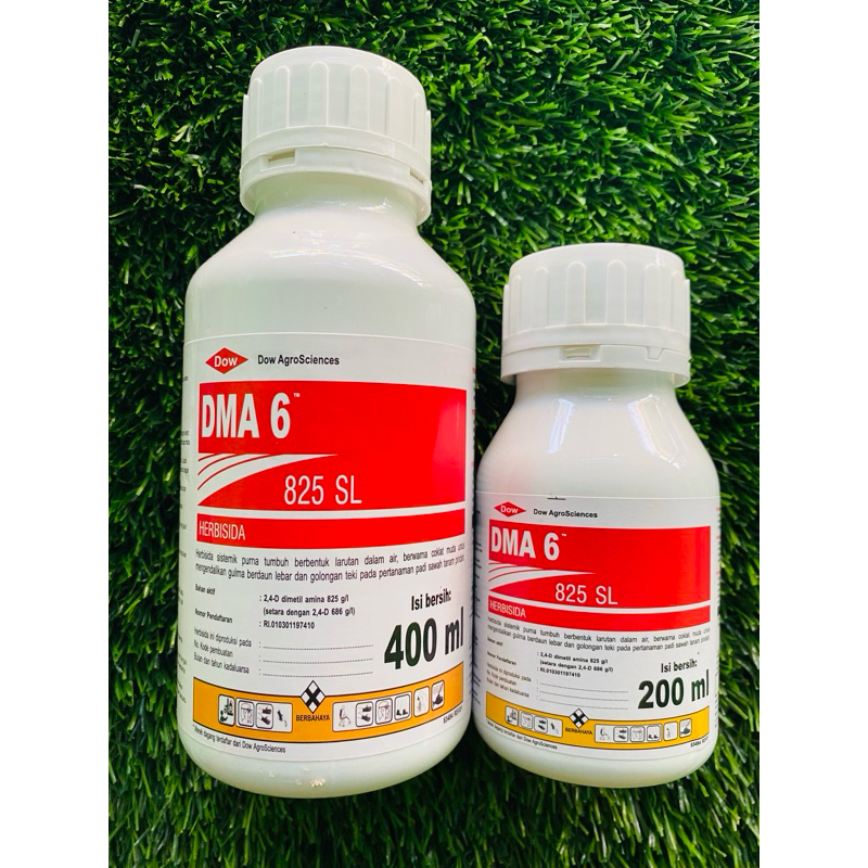 HERBISIDA DMA 6 825SL || Pembasmi rumput daun lebar