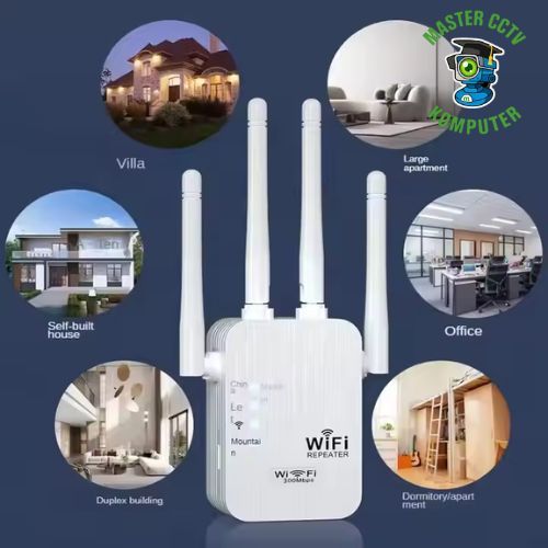 ROUTFAST SPEED BOOSTER WIFI DUALBAND MEMPERLUAS JANGKAUAN SINYAL WIFI