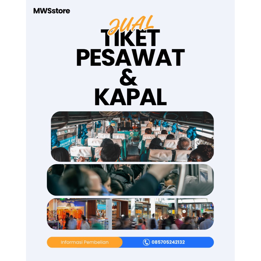 TIKET PESAWAT DAN TIKET KAPAL TERPERCAYA