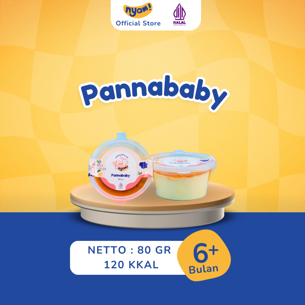 

NYAM BABY FOOD PANNABABY | PANACOTTA ALA GYUKAKU | MPASI BAYI | BB BOOSTER | HOMEMADE | TANPA PENGAWET