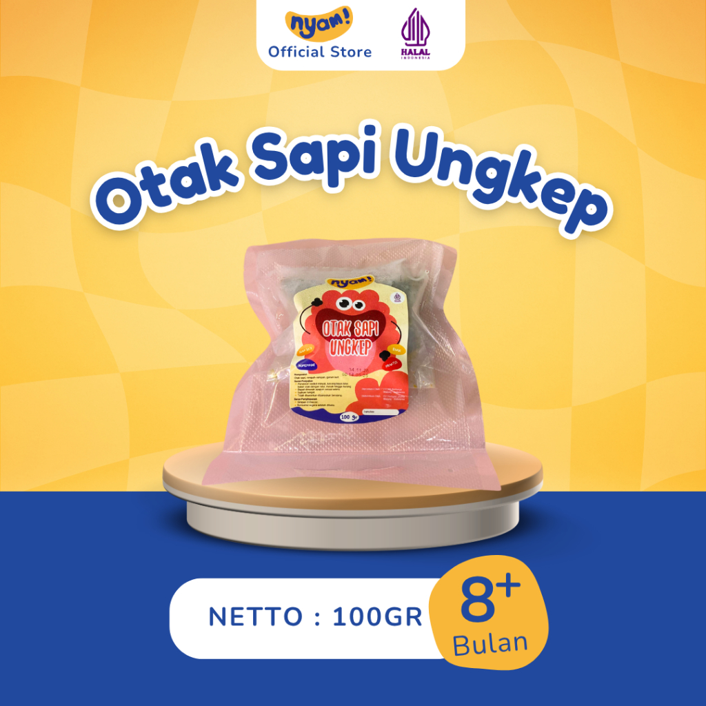 

NYAM BABY FOOD OTAK SAPI UNGKEP | MPASI HOMEMADE | TANPA PENGAWET | DAGING LEMBUT & GURIH
