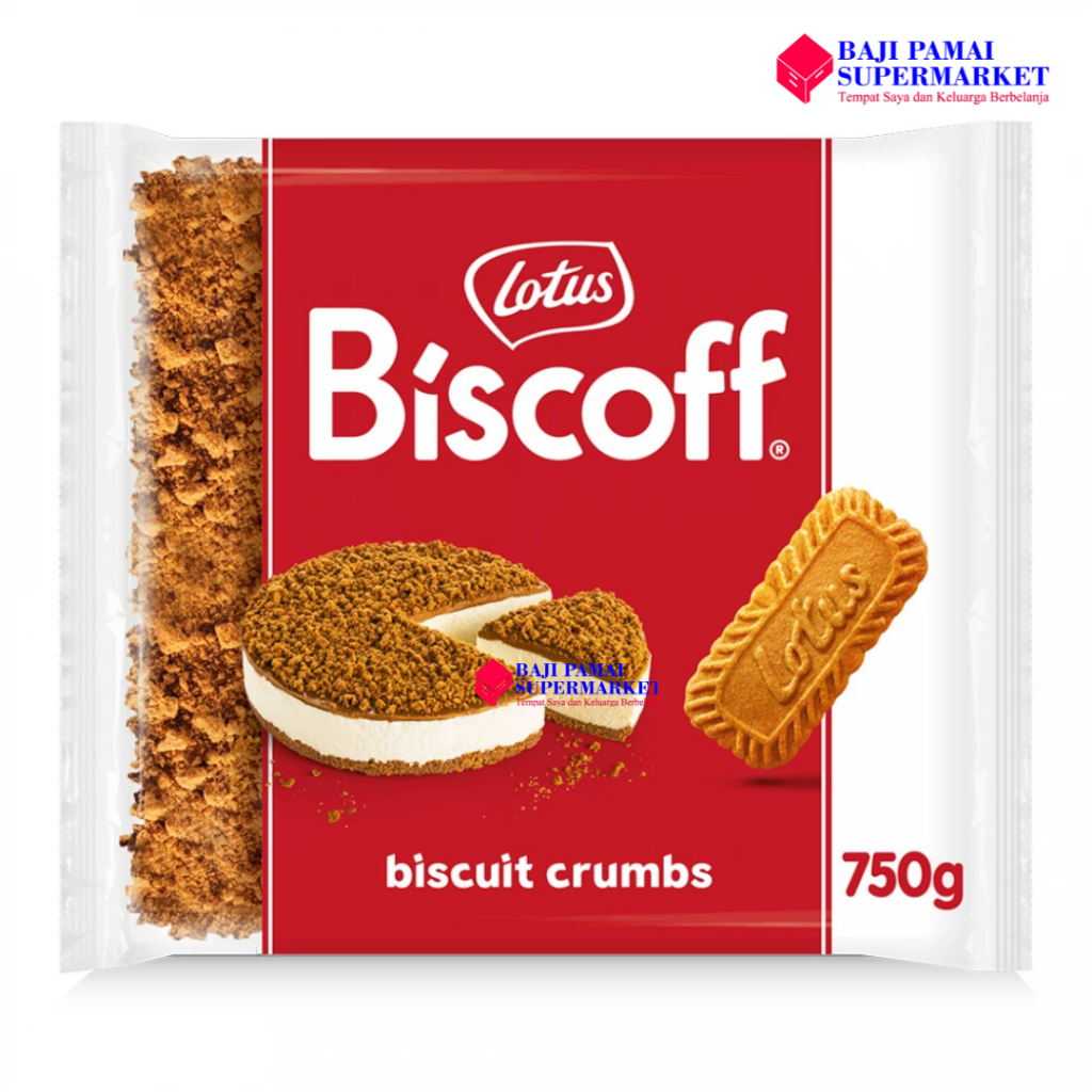 

Lotus Biscoff Crumble 750g Bag - Lotus Biscoff Crumb - Biscuit Crumbs