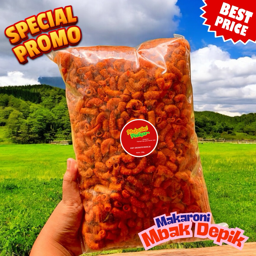 

Makaroni Pedas 250g | Makaroni Supper Pedas 250g | Makaroni Extrapedas