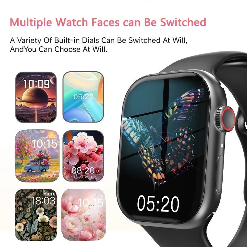 Promo Terbaru [100% Oricod] New Samsung Smartwatch 10 Ultra Mini 38Mm Pria Wanita Jam Amoled