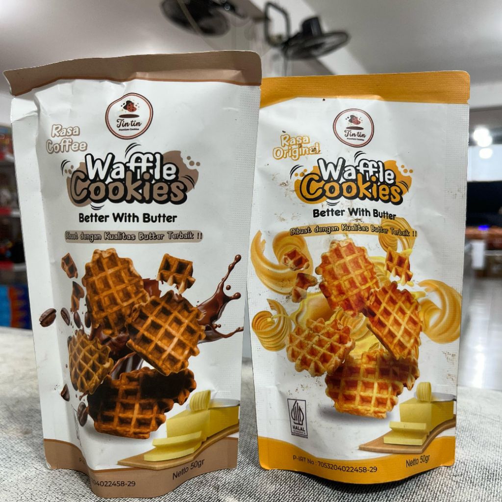 

Tin Tin Waffle Cookies 50g