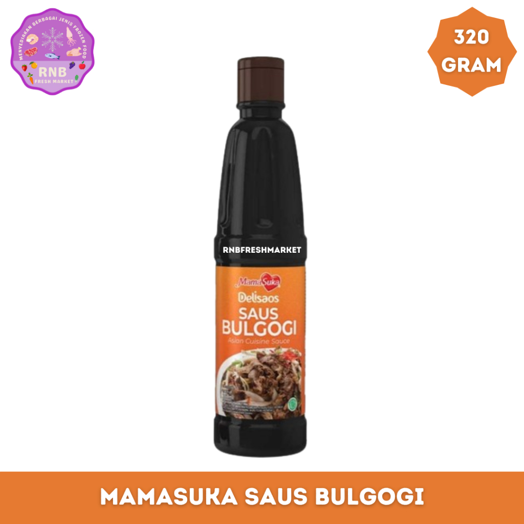 

Mama Suka Delisaos Saus Bulgogi Netto 320 Gram