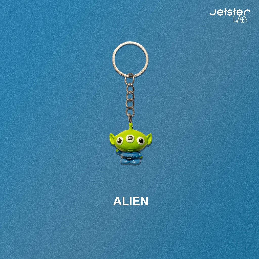 Jetster Lab Keychain  Gantungan Kunci Minifigure Alien Toy Story