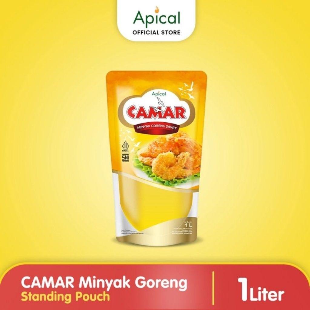 

Minyak goreng Camar kemasan 1Liter x2pcs