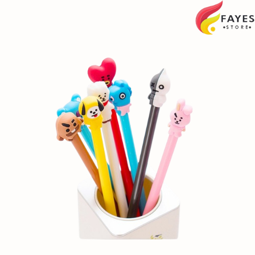 

FAYES COD Pena Karakter Pulpen Warna 0.5mm Balpoin Karakter Lucu Murah U141
