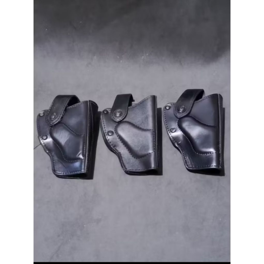 sarung pistol holster kulit asli original
