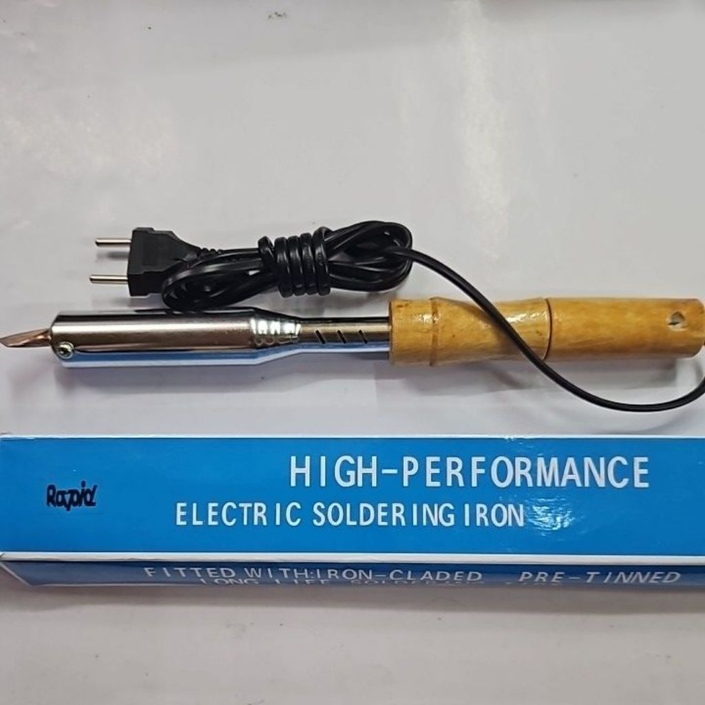 SOLDER LISTRIK 200 WATT GAGANG KAYU RAPID ORIGINAL ASLI