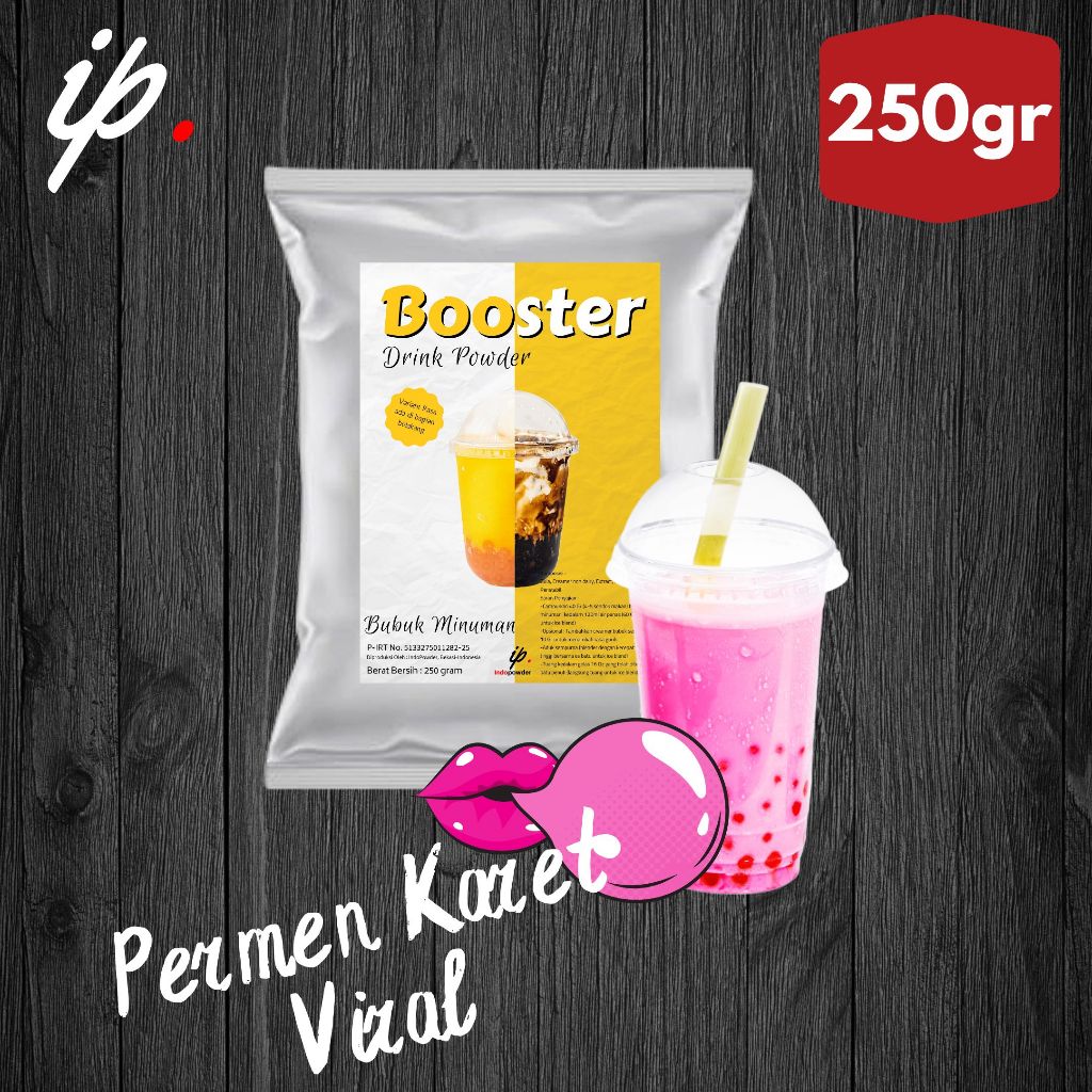 

IP Jakarta - Bubuk PERMEN KARET 250gr untuk Cafe, Waralaba, Resto dan Usaha Minuman Kekinian