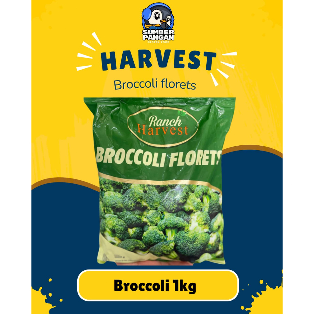 

Harvest Brokoli 1kg (brokoli frozen)