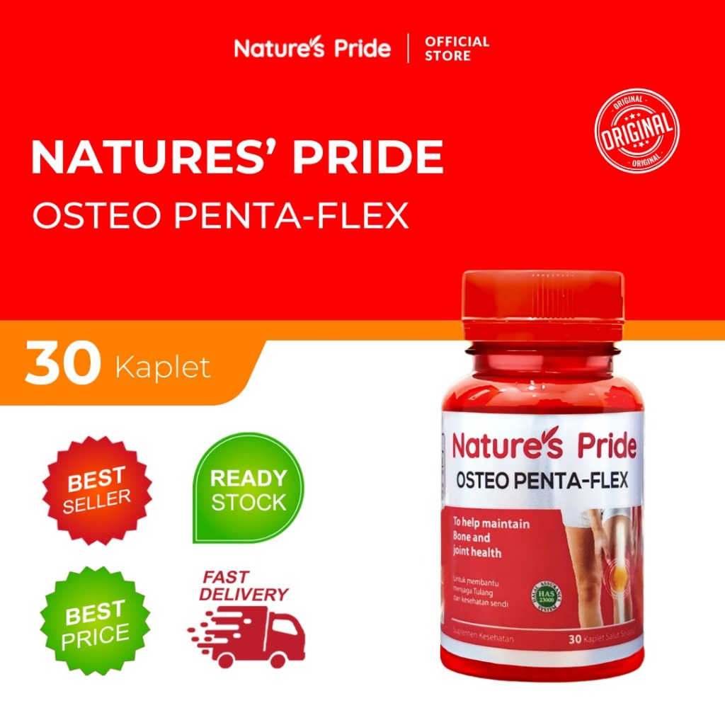 Nature’s Pride Osteo Penta-Flex – Perlindungan Optimal untuk Tulang & Sendi Diformalisasikan dengan 
